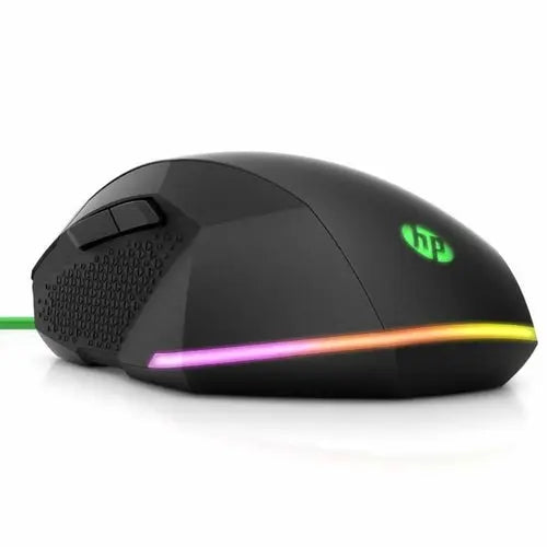 Mouse HP Pavilion 200 Black Green Gaming With cable GamersLiveForGaming GamersLiveForGaming