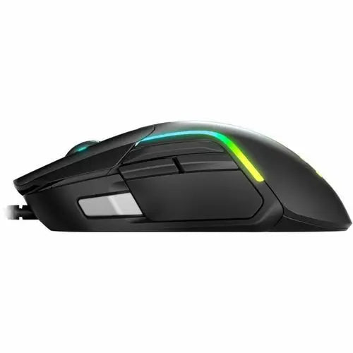 Mouse SteelSeries Rival 5 Black Gaming LED Lights With cable GamersLiveForGaming GamersLiveForGaming