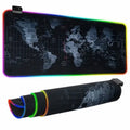 Dragon RGB Gaming Mouse Pad World Map GamersLiveForGaming GamersLiveForGaming
