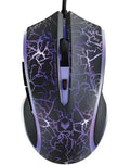RAPOO V20S LED Optical Gaming Mouse Lighting Black - Upto3000dpi 16m GamersLiveForGaming GamersLiveForGaming
