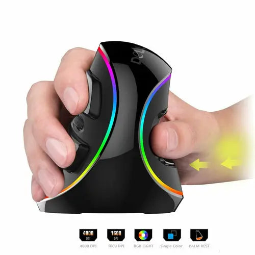 RGB Vertical Wired Mouse GamersLiveForGaming GamersLiveForGaming