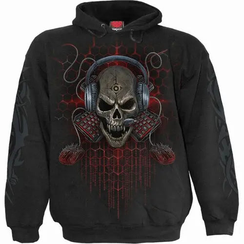 PC GAMER - Hoody Black GamersLiveForGaming GamersLiveForGaming