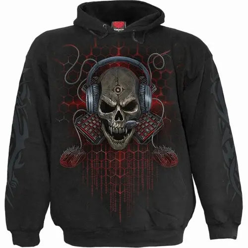 PC GAMER - Hoody Black GamersLiveForGaming GamersLiveForGaming