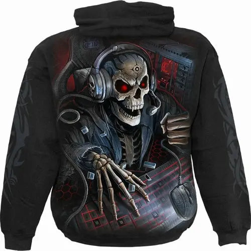 PC GAMER - Hoody Black GamersLiveForGaming GamersLiveForGaming