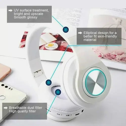 Ninja Dragon Z10 Color Changing Bluetooth Headphones GamersLiveForGaming GamersLiveForGaming