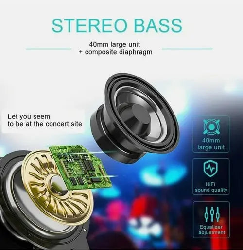 Ninja Dragon Z10 Color Changing Bluetooth Headphones GamersLiveForGaming GamersLiveForGaming