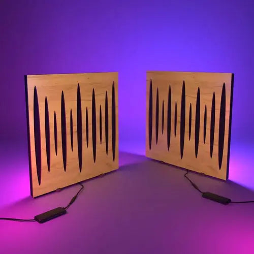 2-Pack PULSAR RGB LED Panels for Desk, Studio & Gaming GamersLiveForGaming GamersLiveForGaming
