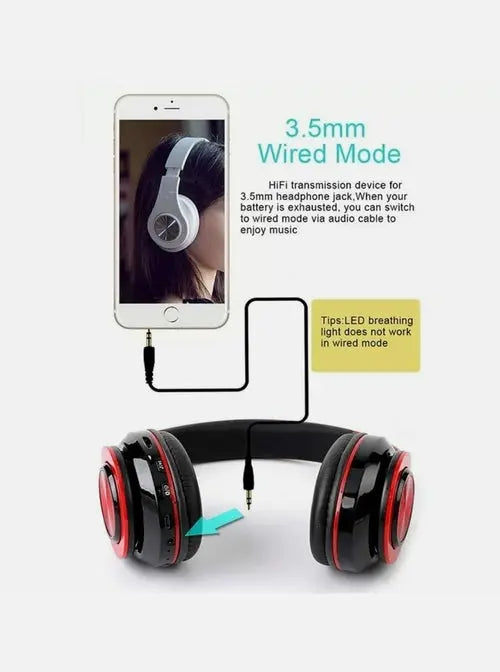 Ninja Dragon Z10 Color Changing Bluetooth Headphones GamersLiveForGaming GamersLiveForGaming