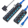 USB 3.0 Hub USB Hub 3.0 Multi USB Splitter 4/7 Port Multiple Expander GamersLiveForGaming GamersLiveForGaming