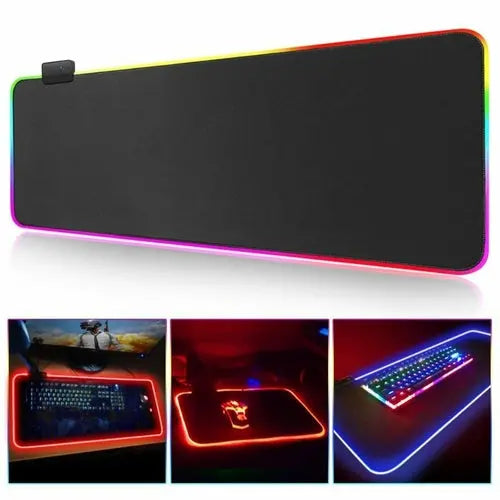 Ninja Dragons RGB Gaming 1 Touch Light Up Mouse Pad - Large Size GamersLiveForGaming GamersLiveForGaming