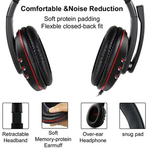 Dragon Space G3600 Wired Stereo Gaming Headset GamersLiveForGaming GamersLiveForGaming