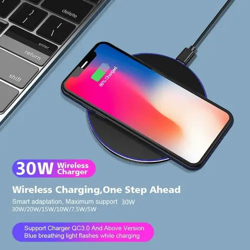 Dragon W9 30W Wireless Charging Pad GamersLiveForGaming GamersLiveForGaming
