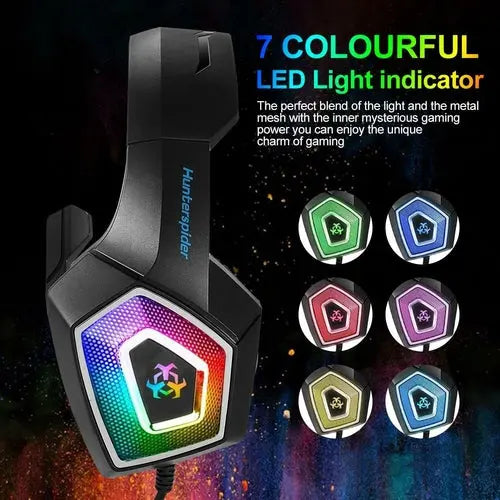 Dragon Stereo LED Gaming Headset with Microphone GamersLiveForGaming GamersLiveForGaming