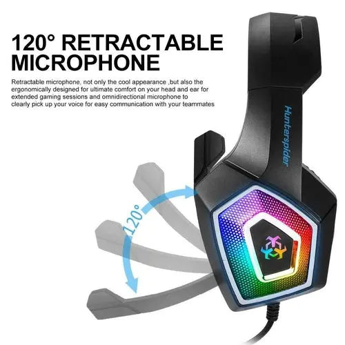 Dragon Stereo LED Gaming Headset with Microphone GamersLiveForGaming GamersLiveForGaming